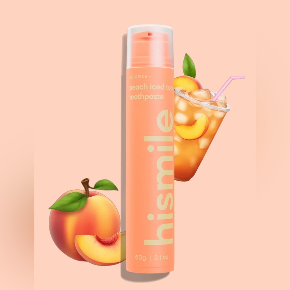 Hismile Two(2) Peach Iced Tea Toothpaste‎